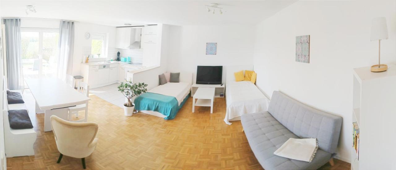 Sonniges 2-Zimmer-Gartenapartment Bietigheim-Bissingen Eksteriør bilde